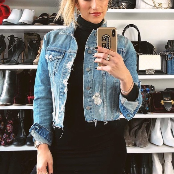 grlfrnd cara denim jacket